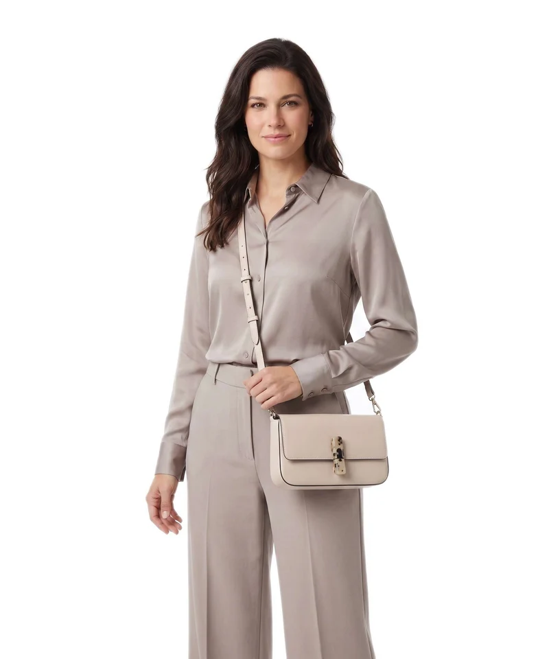 Furla Iride S Umhängetasche cotone