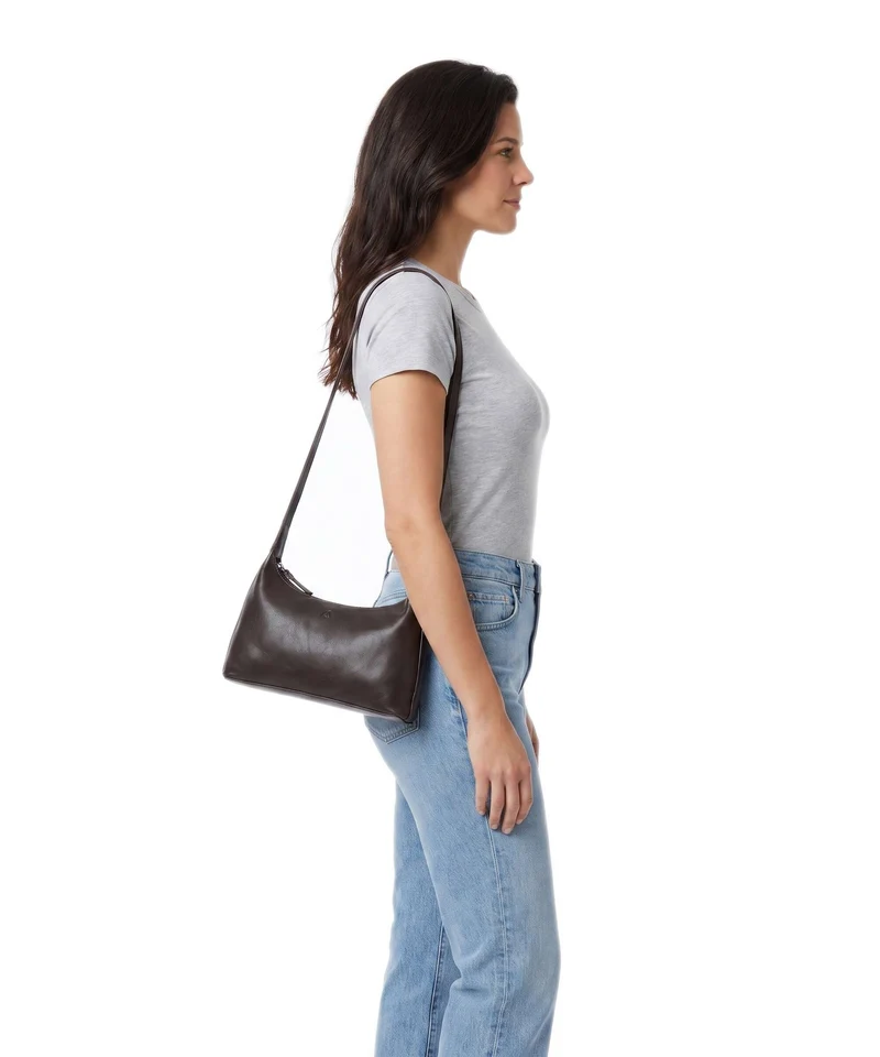Markberg Avenya Umhängetasche espresso brown