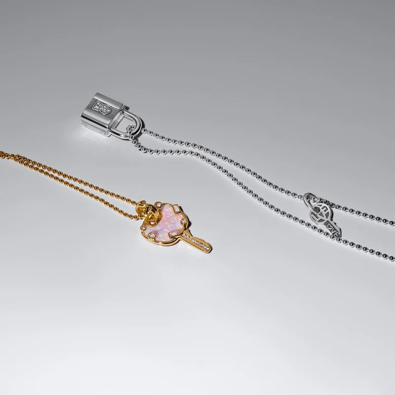 Pandora Moments 925 Sterling Silver Bead Necklace 394452C00-50