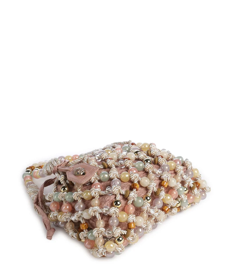 Kurt Geiger Macrame Handtasche cream