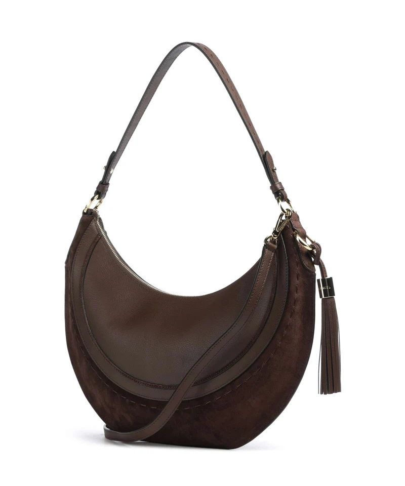Lancel Hobohème M Beuteltasche coconut