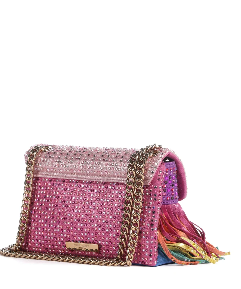 Kurt Geiger Kensington Mini Fringe Schultertasche multi