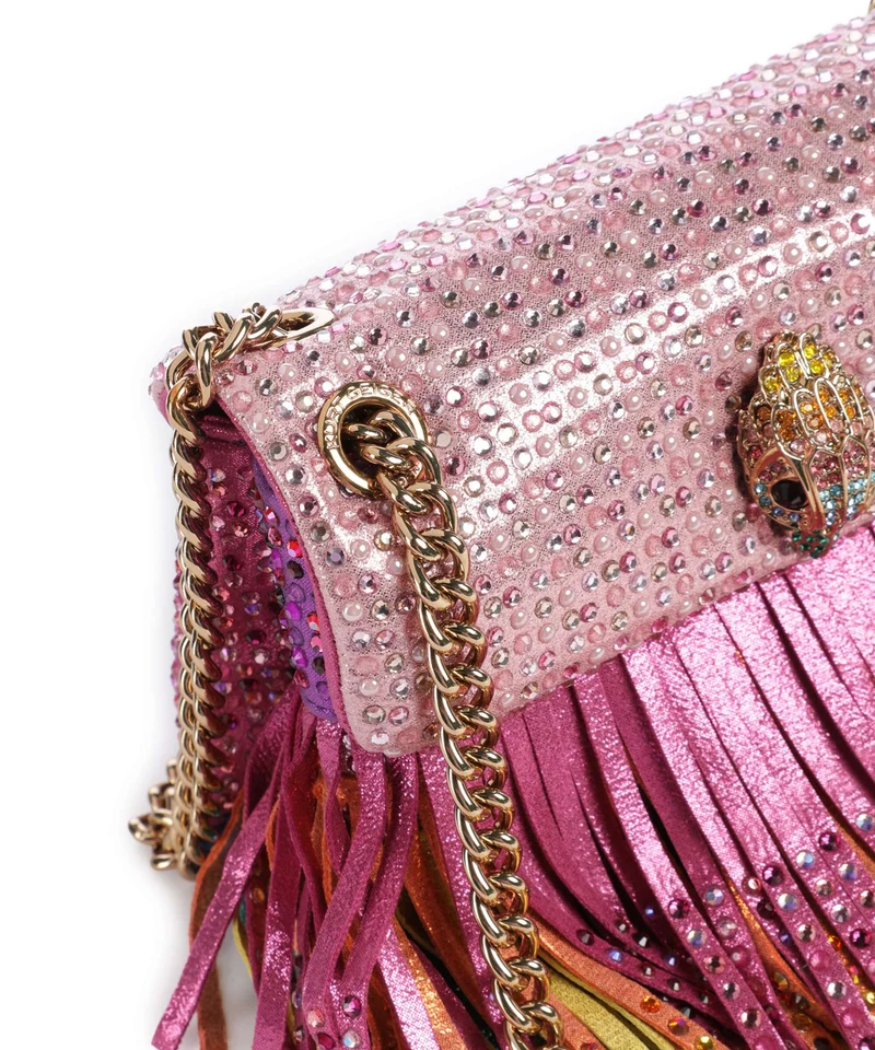 Kurt Geiger Kensington Mini Fringe Schultertasche multi