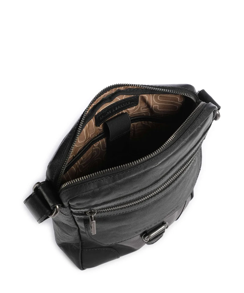 Spikes & Sparrow Bronco Nebraska Umhängetasche black
