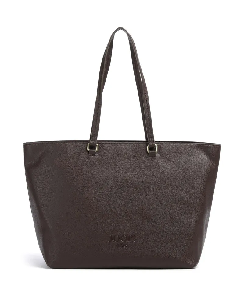 JOOP! Jeans Cuore Lettera Lara Shopper darkbrown