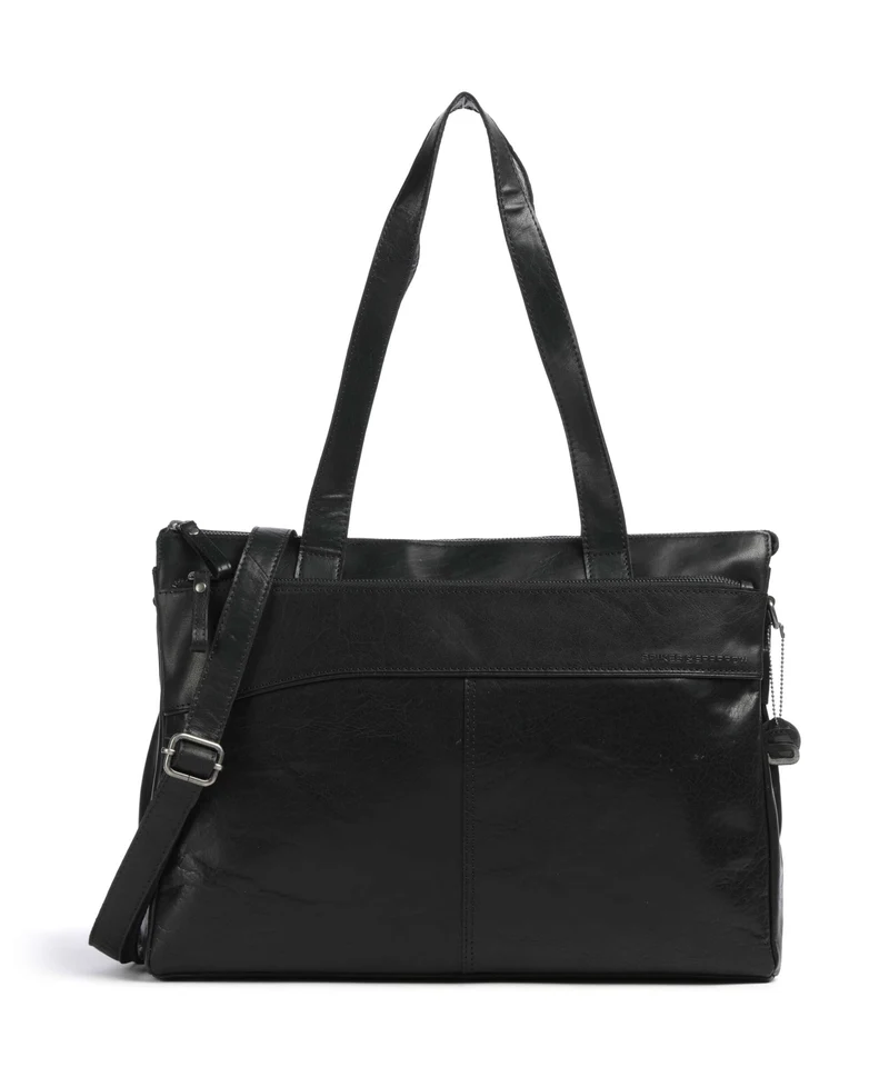 Spikes & Sparrow Bronco Yasmijn Shopper black