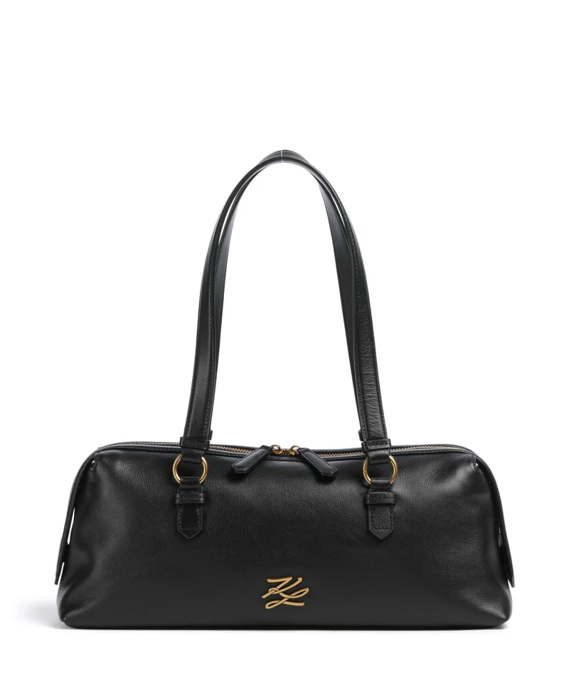 Karl Lagerfeld K/Autograph Medium Schultertasche black/gold