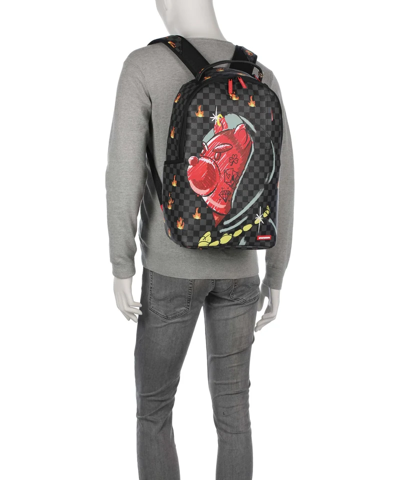 Sprayground Diablo Sketchy Hoodie Rucksack multicolour