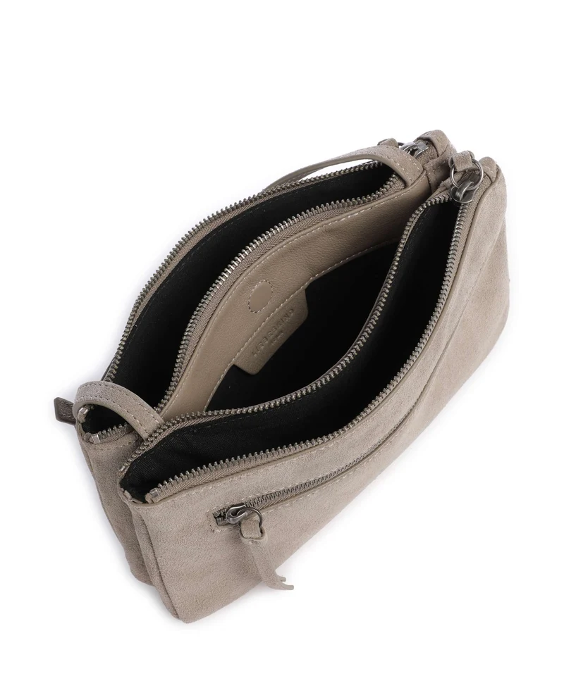 Liebeskind Zena Hydro Suede S Umhängetasche neutral grey