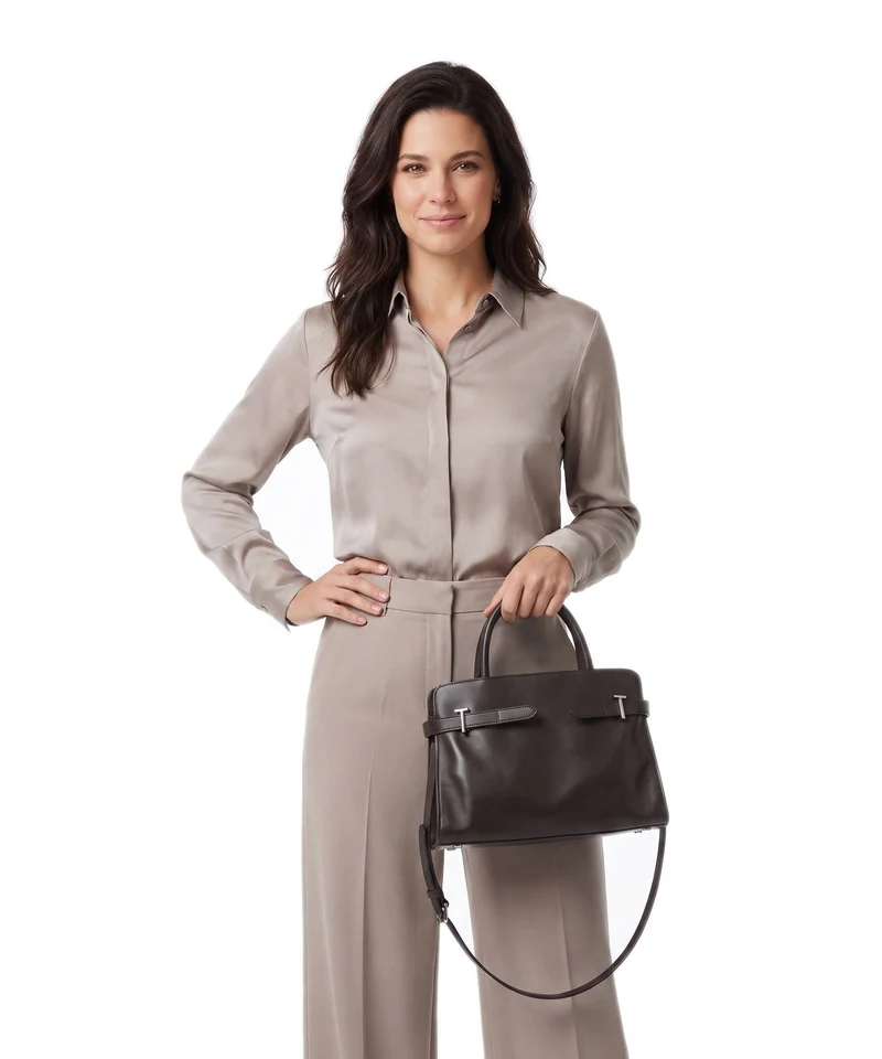 Le Tanneur Emy Handtasche arabica