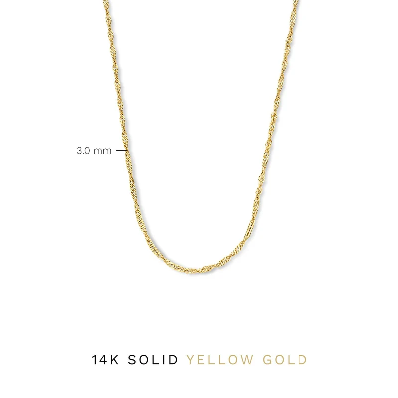 Isabel Bernard Rivoli Lilou 14 Karat | Gold Halskette IB340113