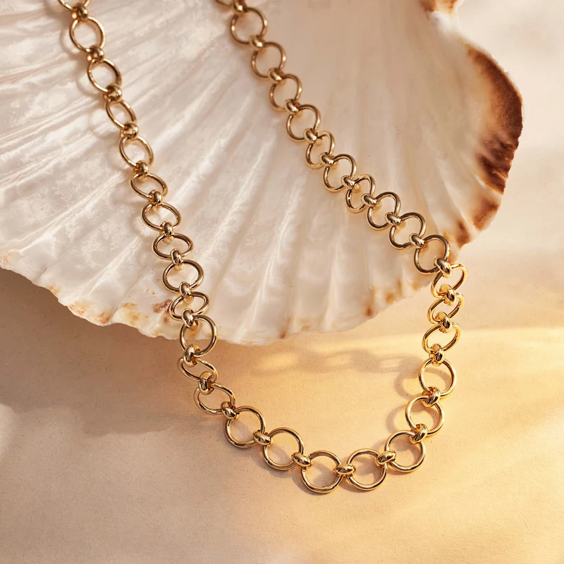 Isabel Bernard Belleville Axelle 14 Karat | Gold Kette Halskette IB340163