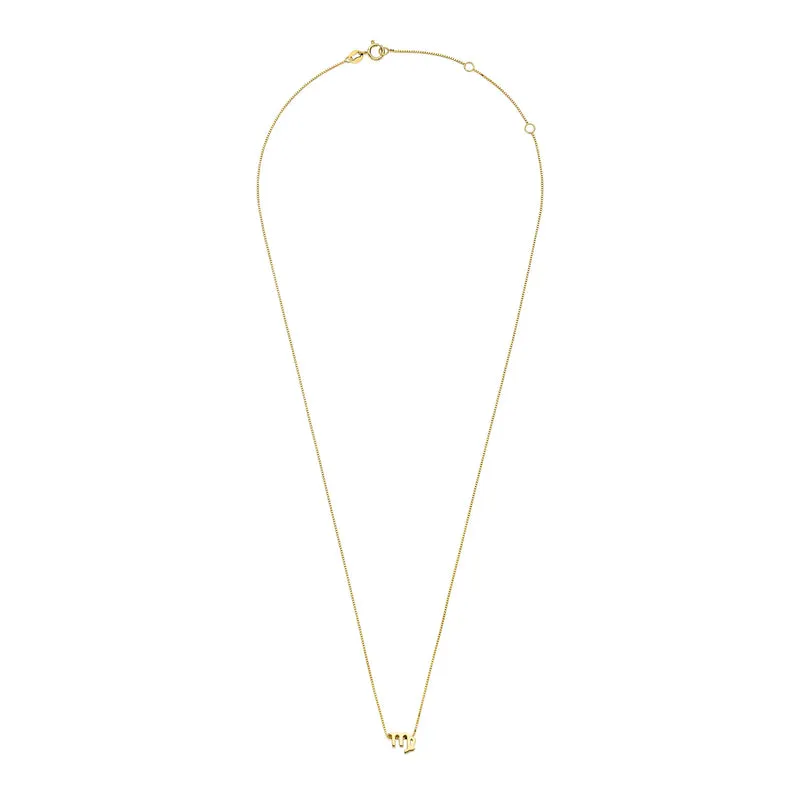 Isabel Bernard Étoiles d’Or Virgo 14 Carat Gold Venetian Necklace With Horoscope IB340183
