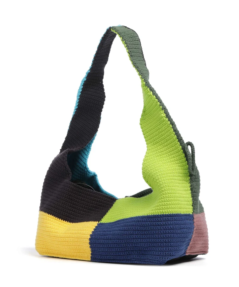 Vivienne Westwood Ellie Crochet Beuteltasche multi patchwork