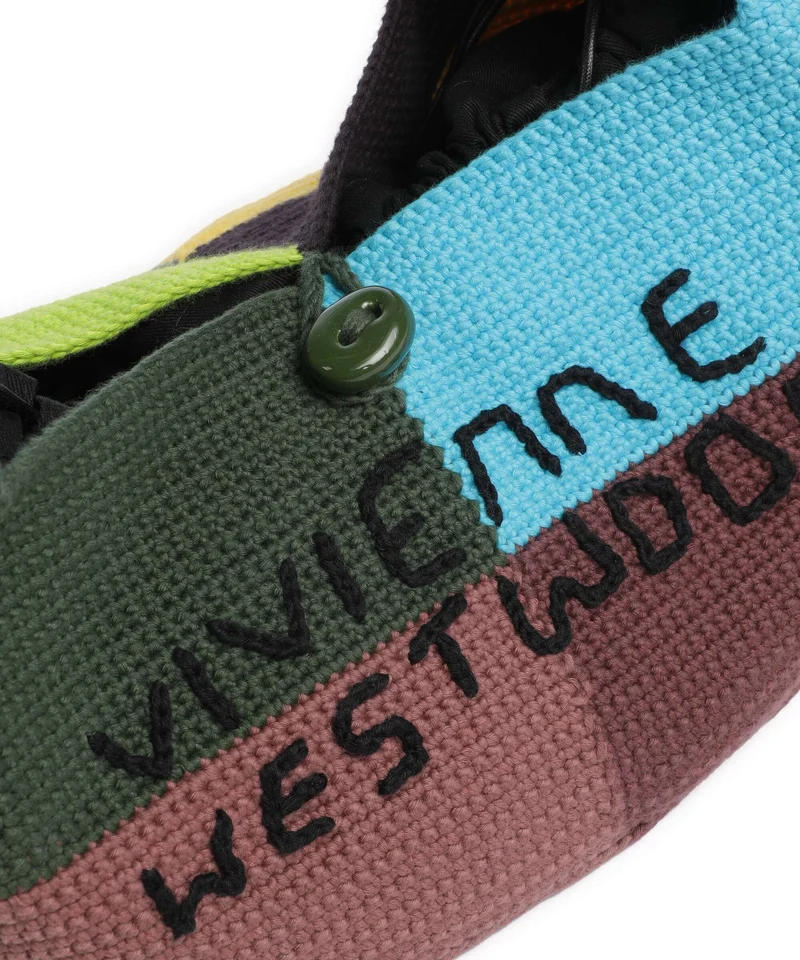 Vivienne Westwood Ellie Crochet Beuteltasche multi patchwork