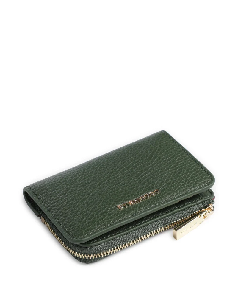 Coccinelle Metallic Soft Geldbörse garden green