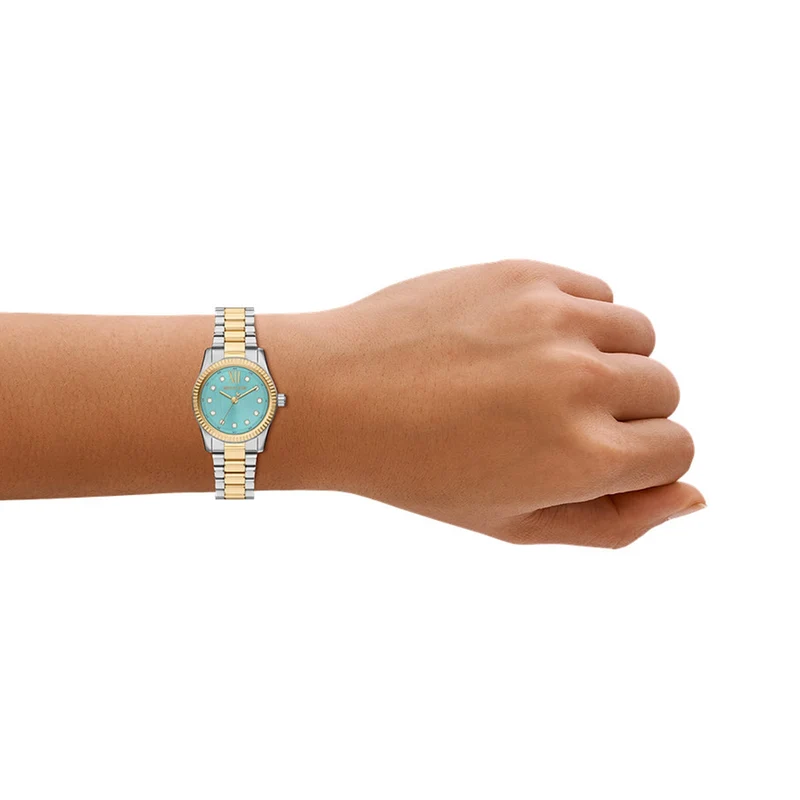 Michael Kors Lexington Round Blue Dial Watch MK7579