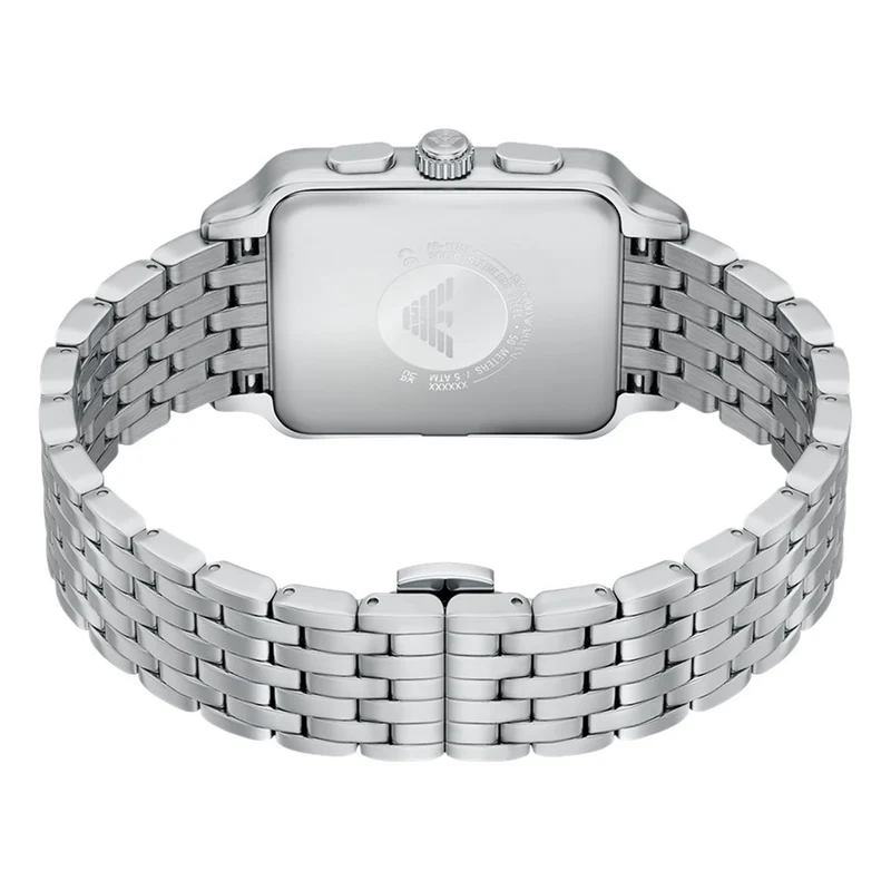 Emporio Armani Rectangular Blue Dial Watch AR11750