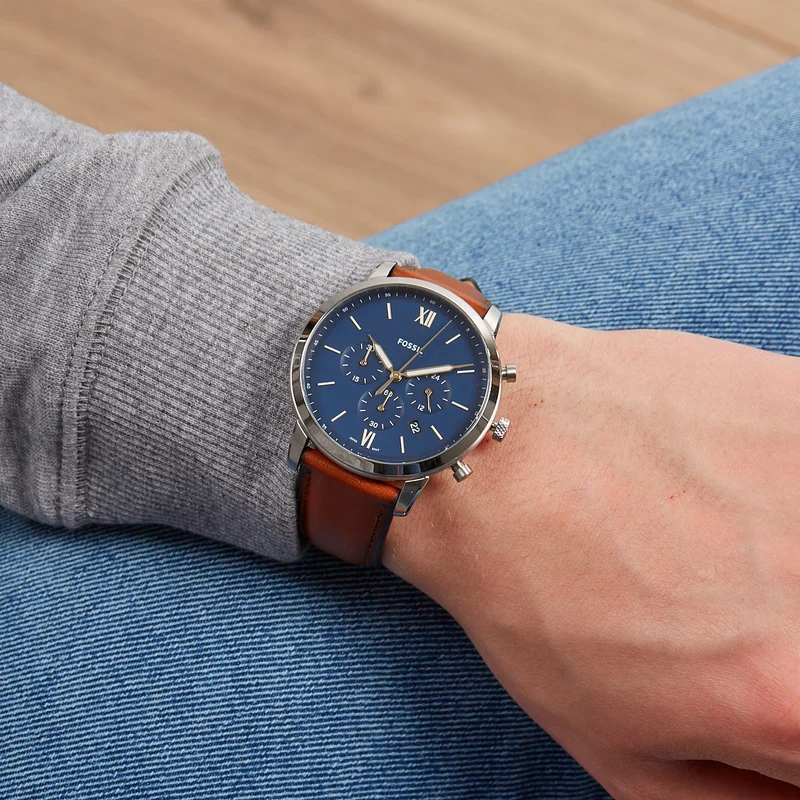 Fossil Neutra Chrono Heren horloge FS5453