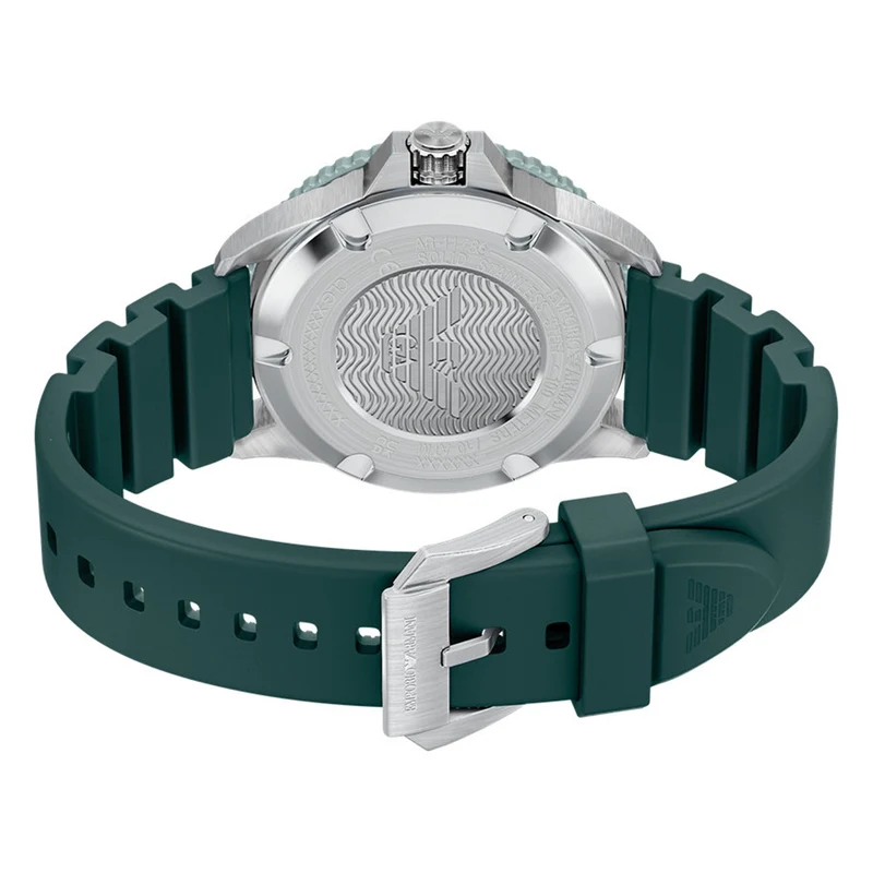 Emporio Armani World Explorer Green Dial Solar Watch AR11786