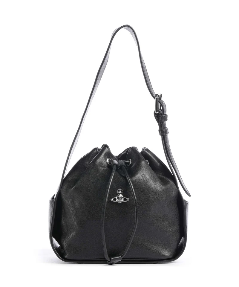 Vivienne Westwood Stacey Supple Bucket Handtasche black