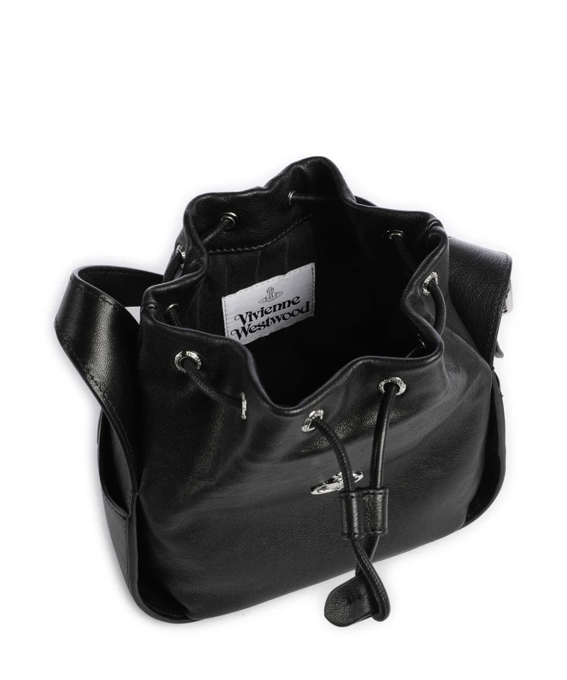 Vivienne Westwood Stacey Supple Bucket Handtasche black
