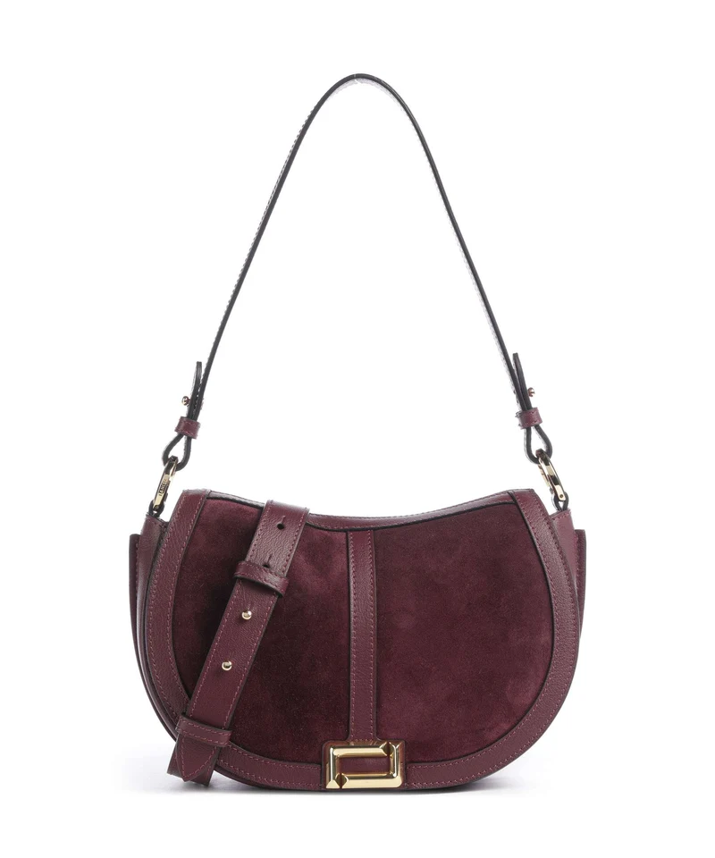 Lancel Céleste M Schultertasche cassis