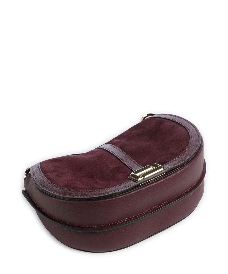 Lancel Céleste M Schultertasche cassis