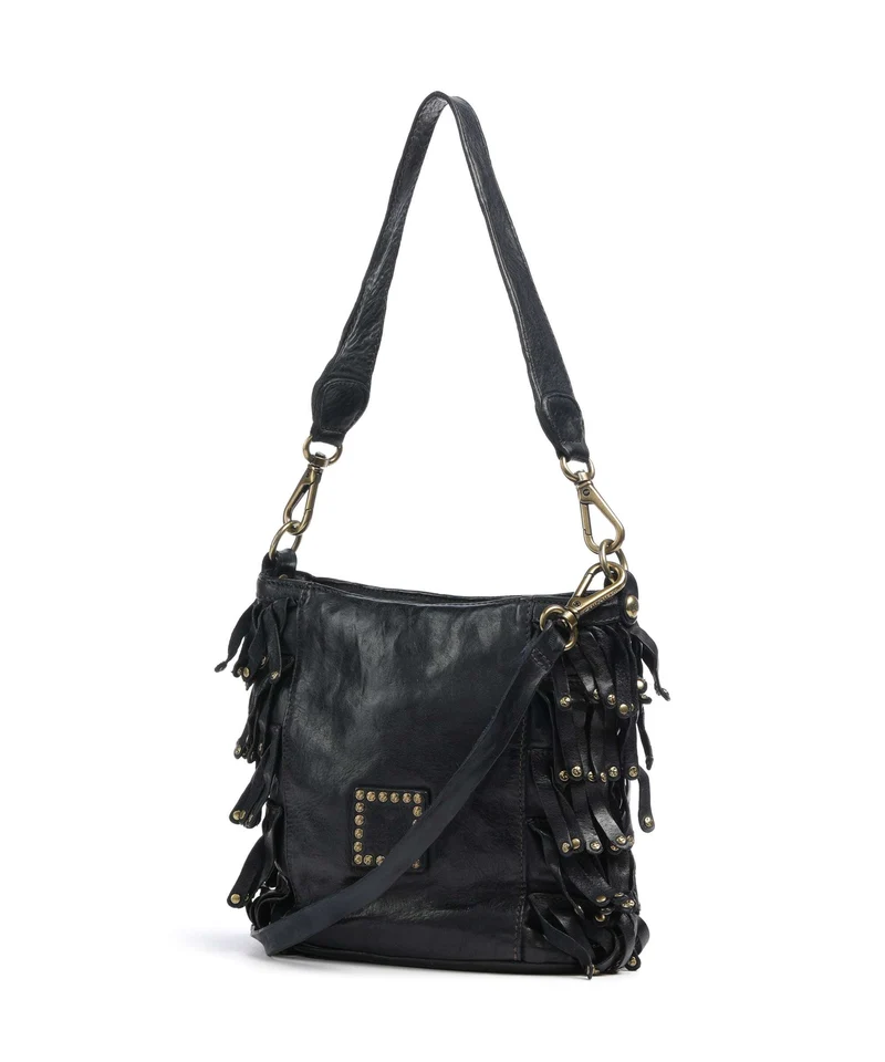 Campomaggi Schultertasche blue