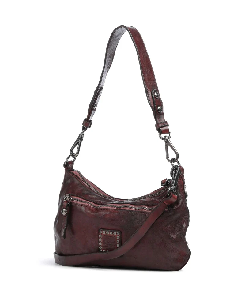 Campomaggi Schultertasche wine