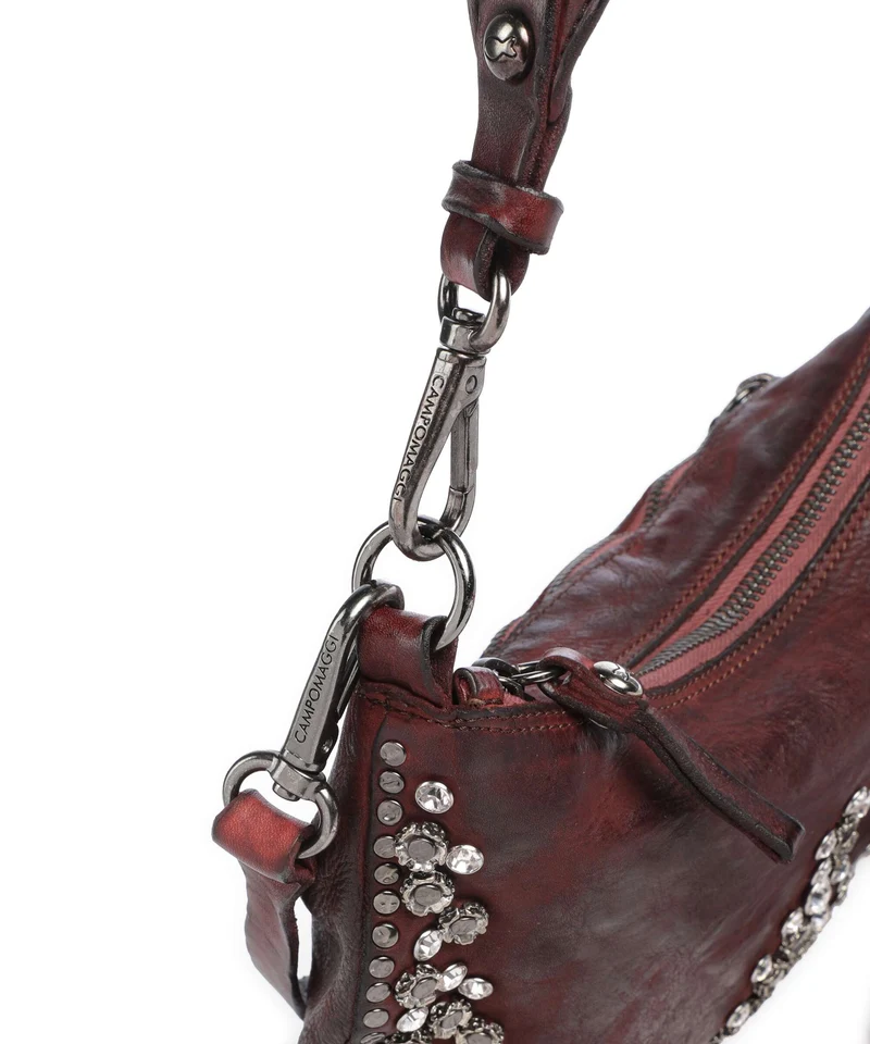 Campomaggi Schultertasche wine