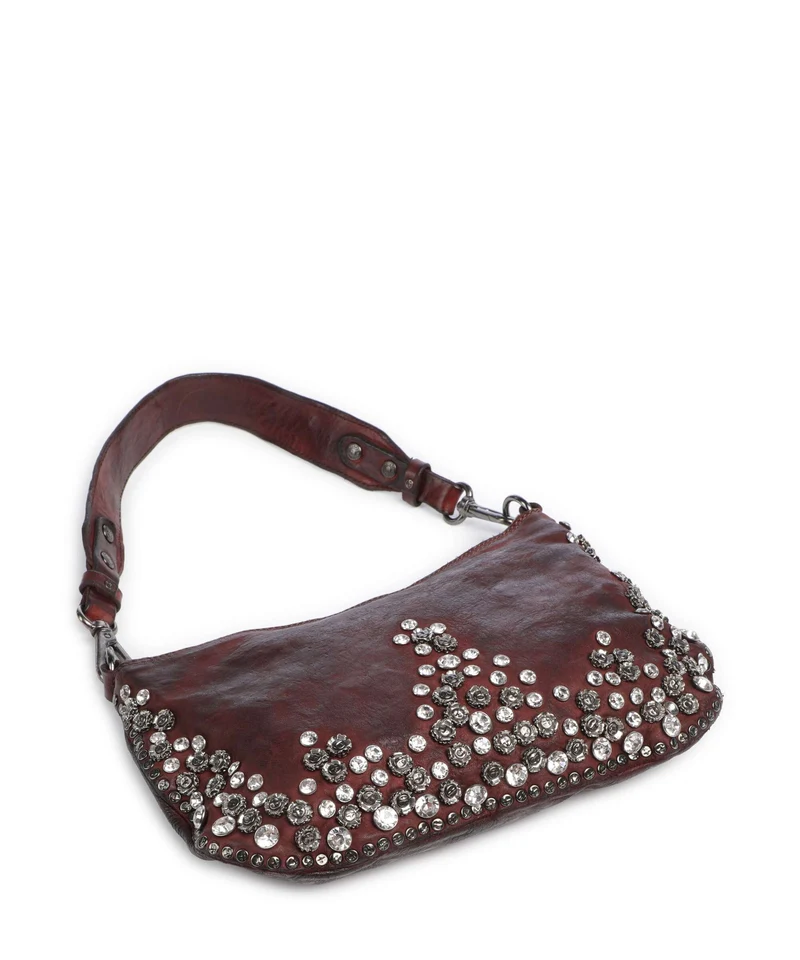 Campomaggi Schultertasche wine