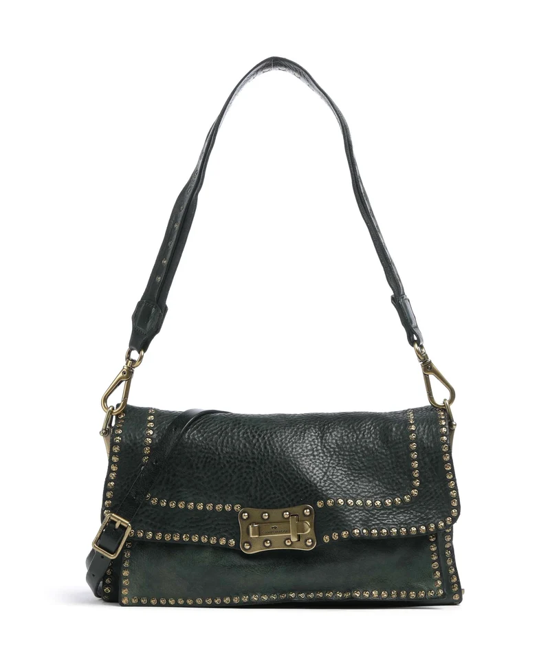 Campomaggi Schultertasche green bottle