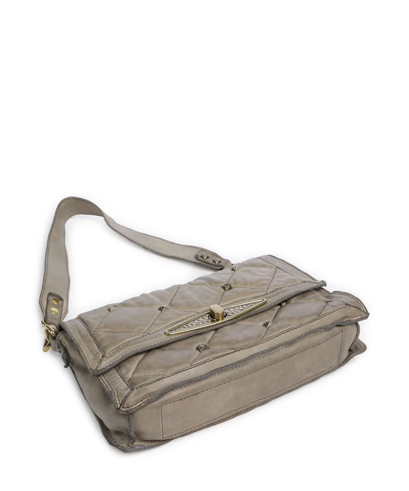 Campomaggi Schultertasche cement