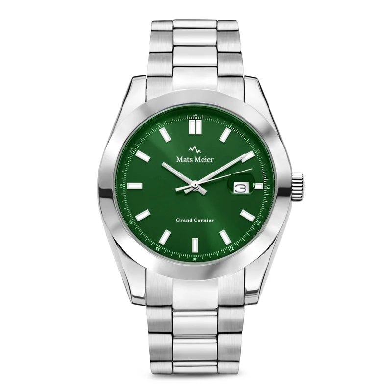 Mats Meier Grand Cornier herren Uhr Silber MM00516