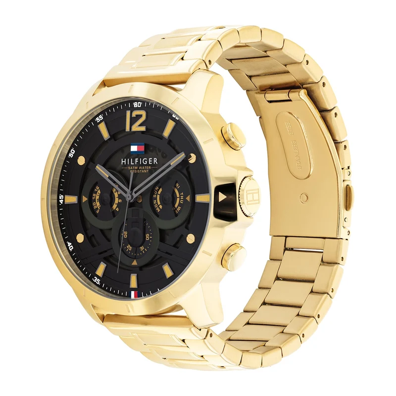 Tommy Hilfiger herren Uhr Gold TH1710511