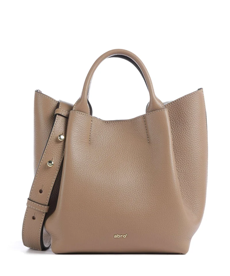 Abro Agave Essential Small Handtasche cappuccino