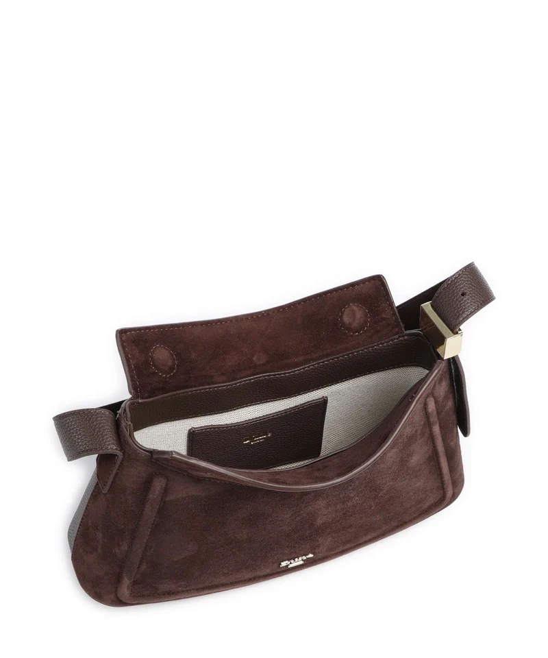 Dune London Dependent Schultertasche brown