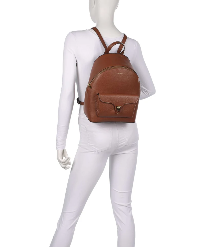 Coccinelle Beat Generation Rucksack cognac