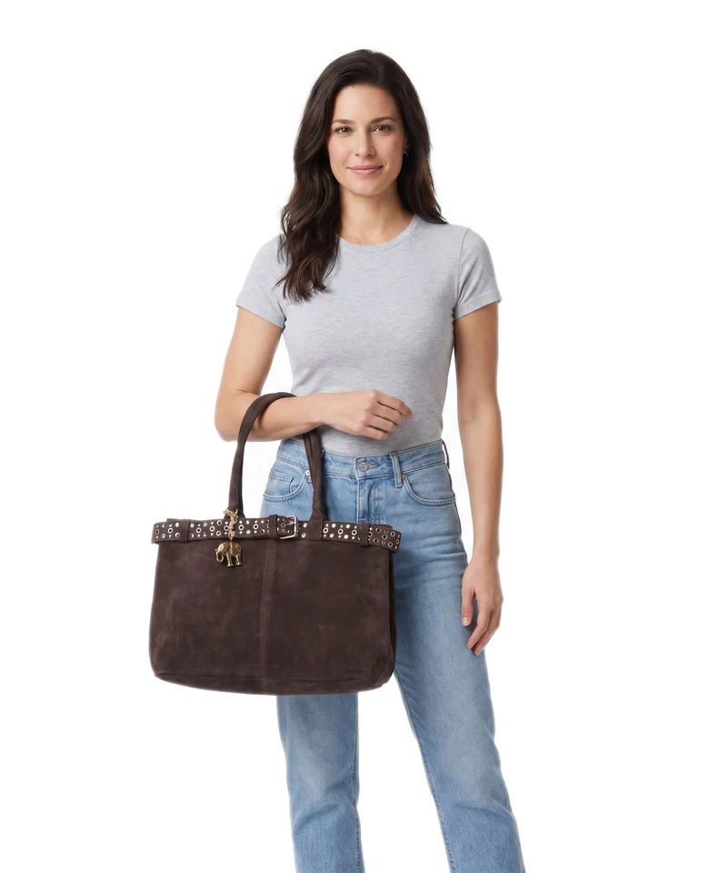 Anokhi Shopper chocolate