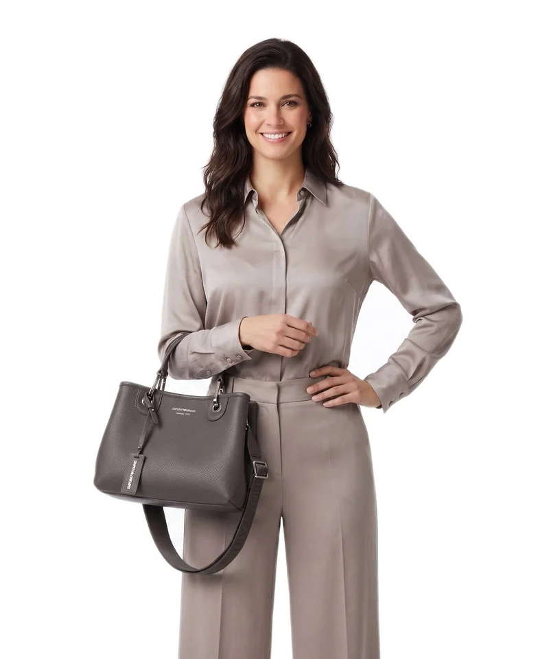 Emporio Armani My EA S Handtasche dark smoke/foliage