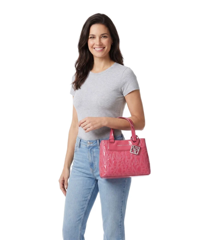 Armani Exchange Liz Patent S Handtasche epic