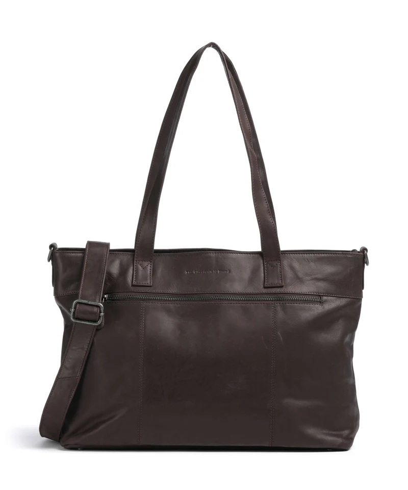 The Chesterfield Brand Wax Pull Up Cow Osira Shopper brown