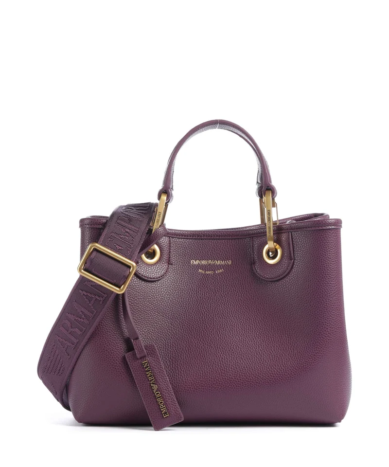 Emporio Armani My EA S Handtasche aubergine/foliage