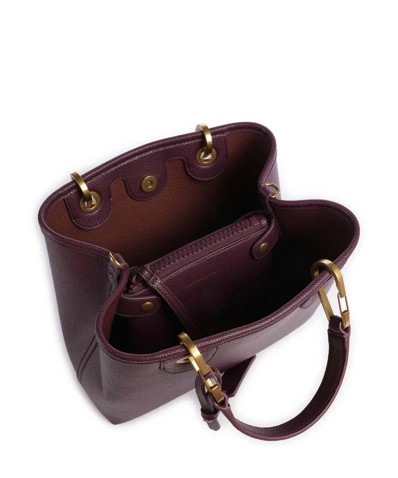Emporio Armani My EA S Handtasche aubergine/foliage