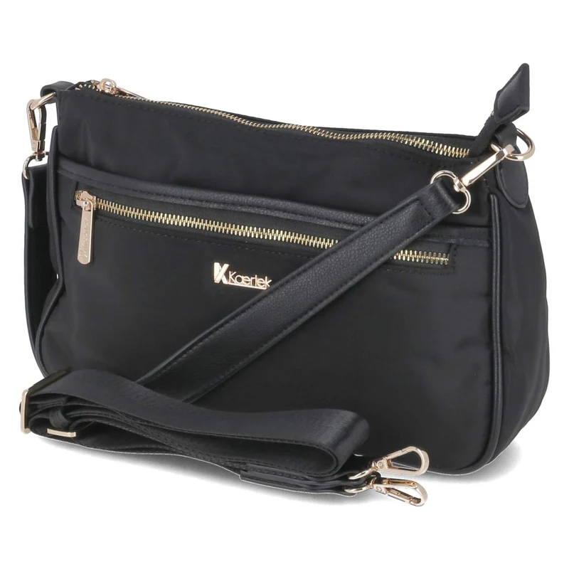 Schultertasche Schwarz