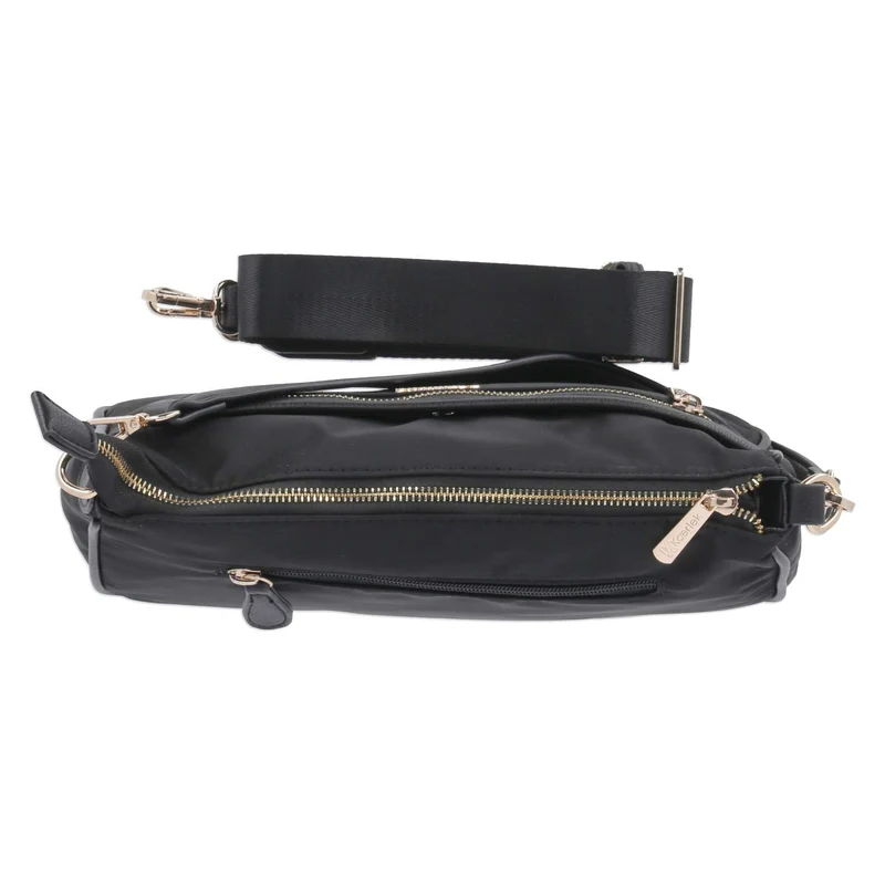 Schultertasche Schwarz
