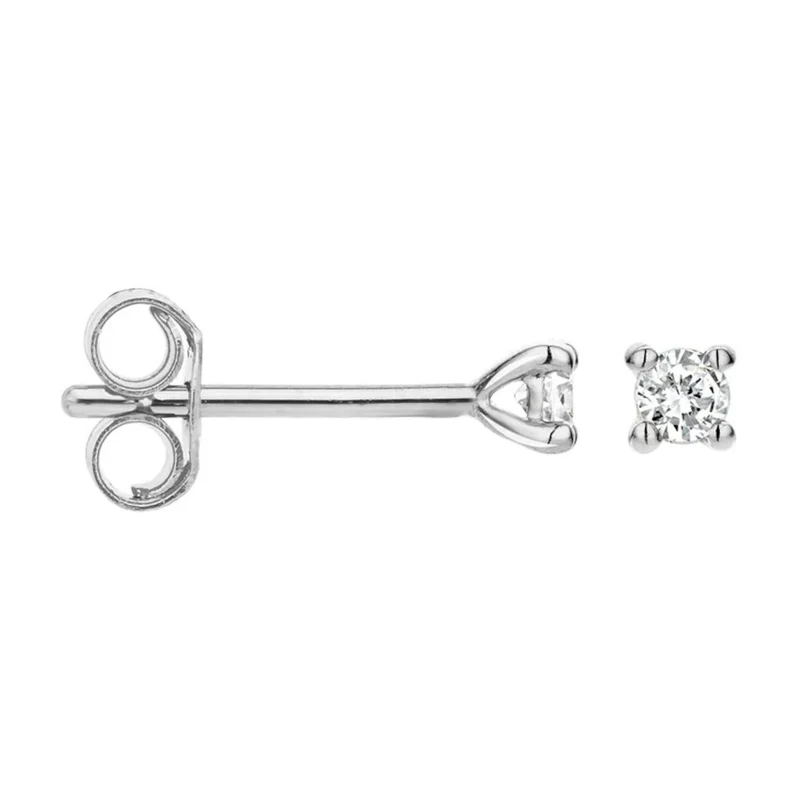 Blush Diamonds damen Ohrknöpfe 585 Weißgold 7601WDI