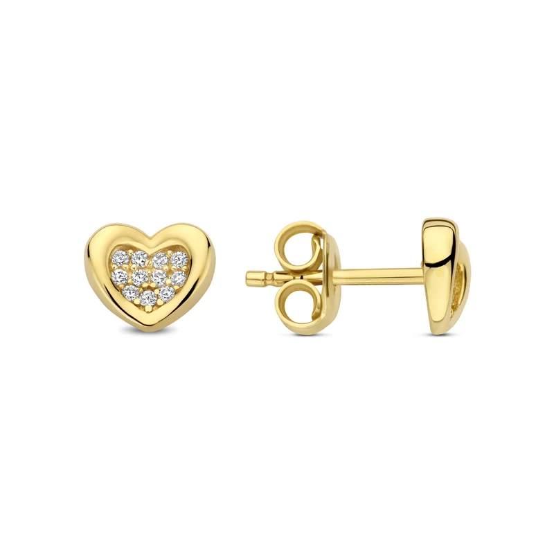 Beloro Jewels Monte Napoleone damen Ohrknöpfe 375 Gold BO360062