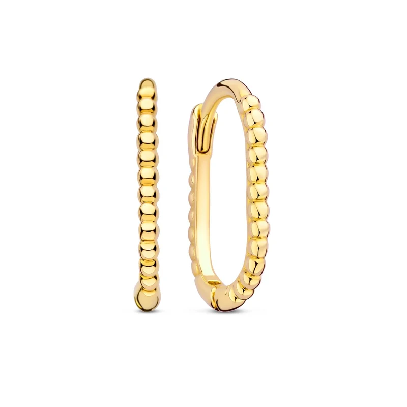 Beloro Jewels La Rinascente Elena 9 karat gold hoop earrings (10.5 mm) BO360070